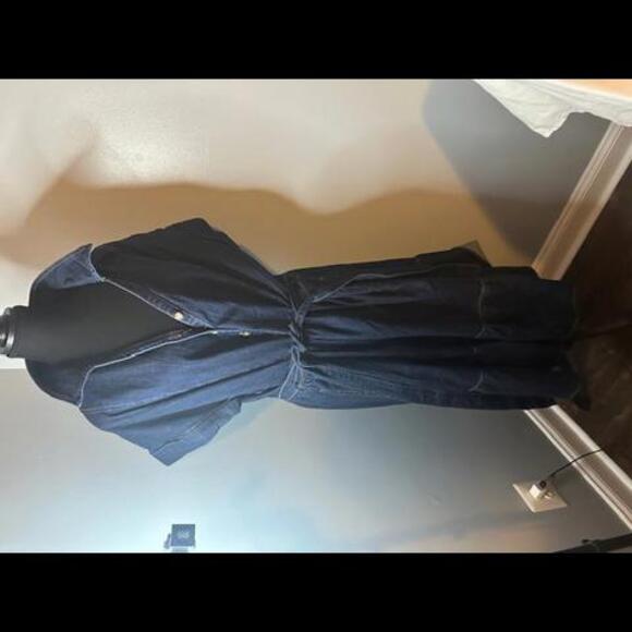 NWT Ava & Viv Denim Dress, 2XL - Picture 2 of 7